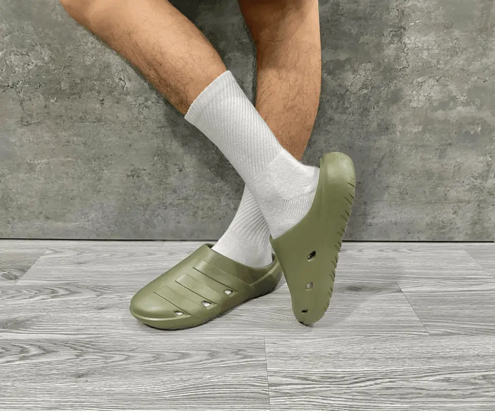 Dép Adidas Adicane Clogs 'Olive Strata' HQ9917 - Ảnh 3