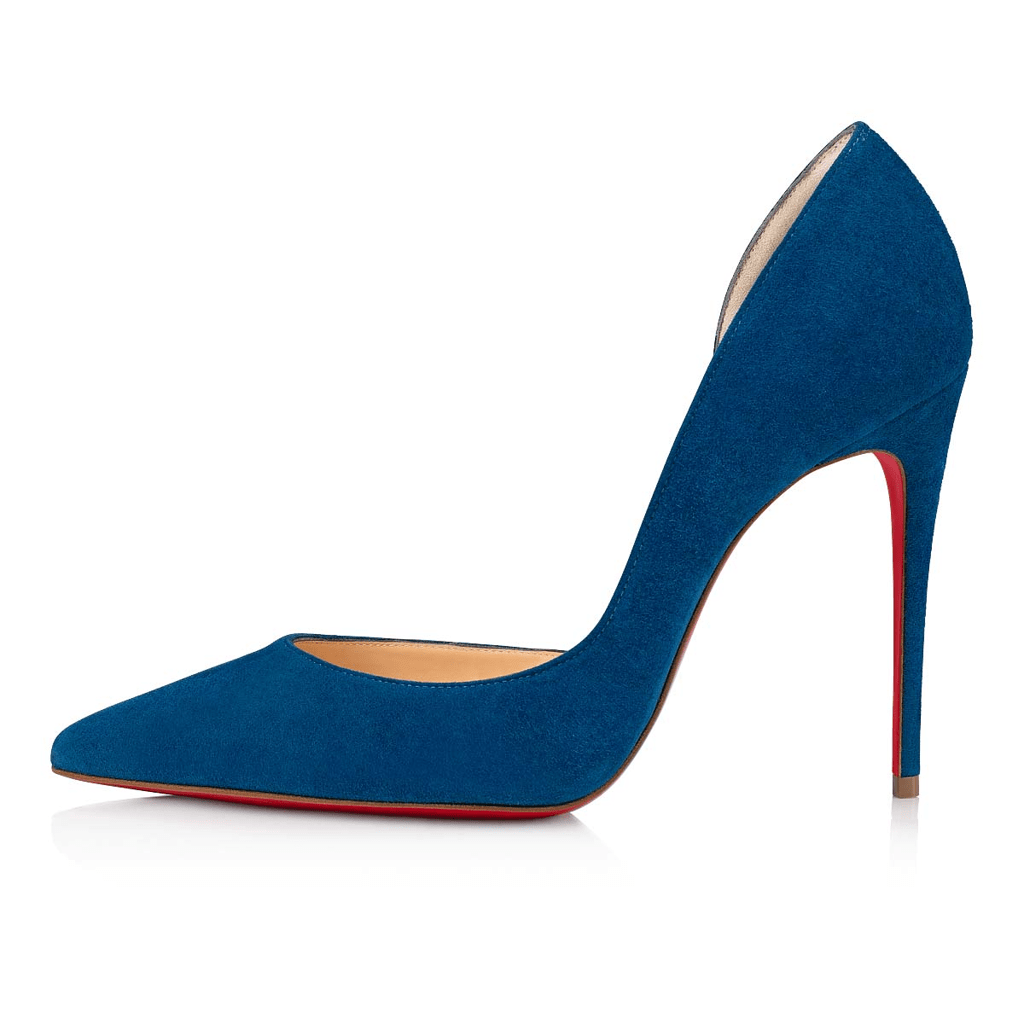 Giày Cao Gót Christian Louboutin Iriza 100 100 'Ludwig Veau Velours' 3130523U467 - Ảnh 2