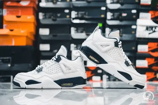 Alternative view of Giày Nike Air Jordan 4 Retro LS 'Legend Blue' 314254-107