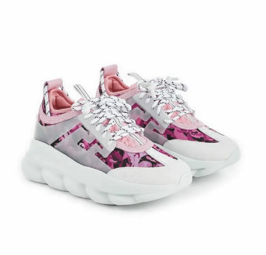 Giày Versace Wmns Chain Reaction 'Rosa' DSR705G-1A01340-6W310 - Ảnh 5