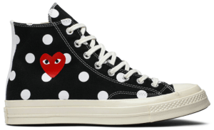 Giày Converse Comme des Garçons x Chuck Taylor All Star 70 Hi 'Black Polka Dot' 157250C