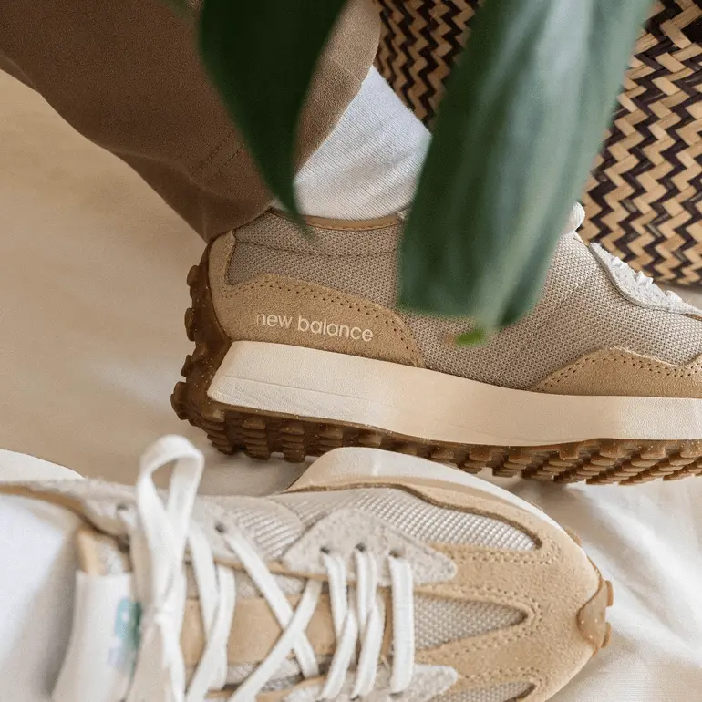 Giày New Balance 327 'Beige' MS327RE - Ảnh 4