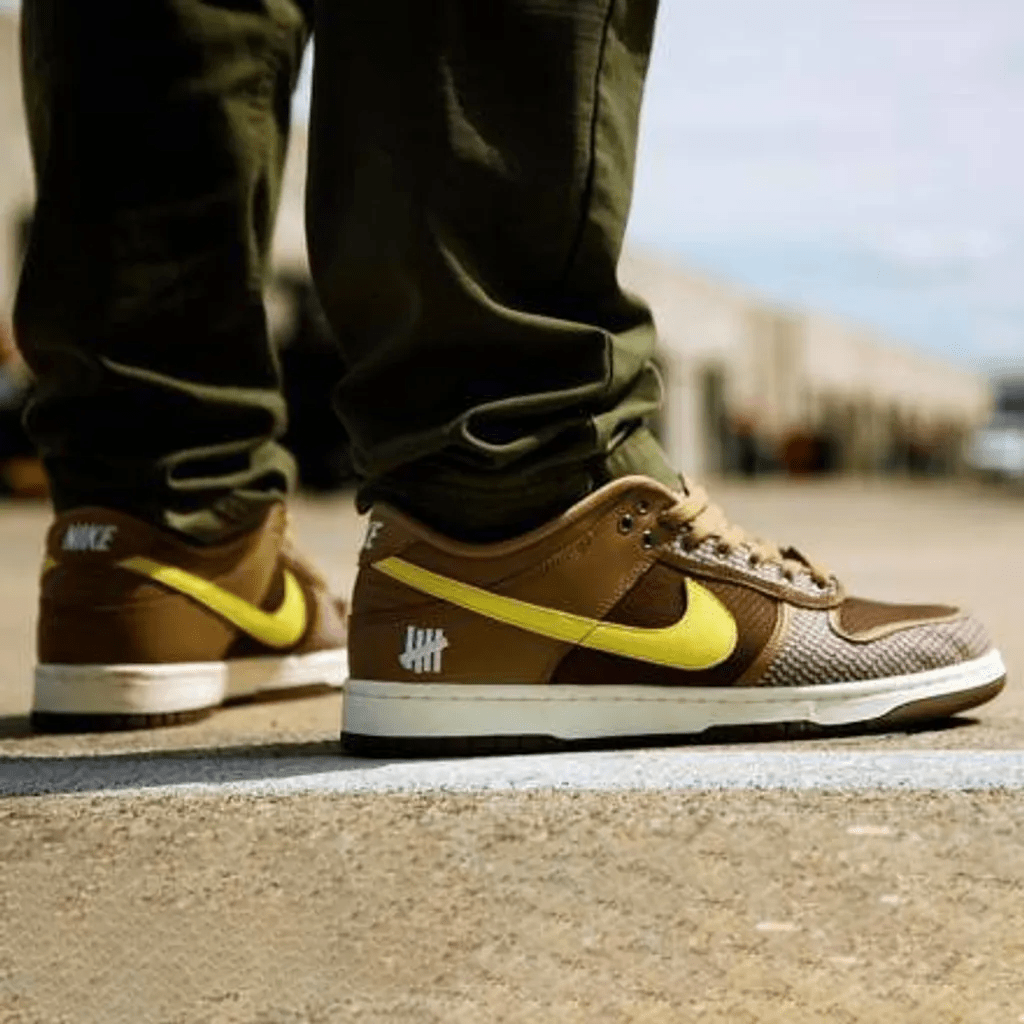 Giày Nike Undefeated x Dunk Low SP 'Canteen' DH3061-200 - Ảnh 7