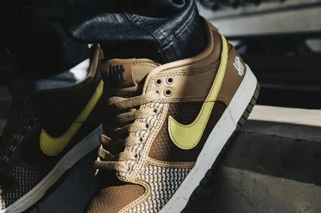 Giày Nike Undefeated x Dunk Low SP 'Canteen' DH3061-200 - Ảnh 3