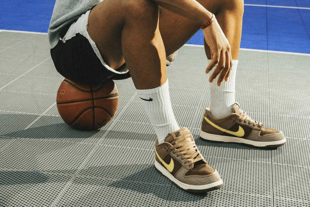 Giày Nike Undefeated x Dunk Low SP 'Canteen' DH3061-200 - Ảnh 6
