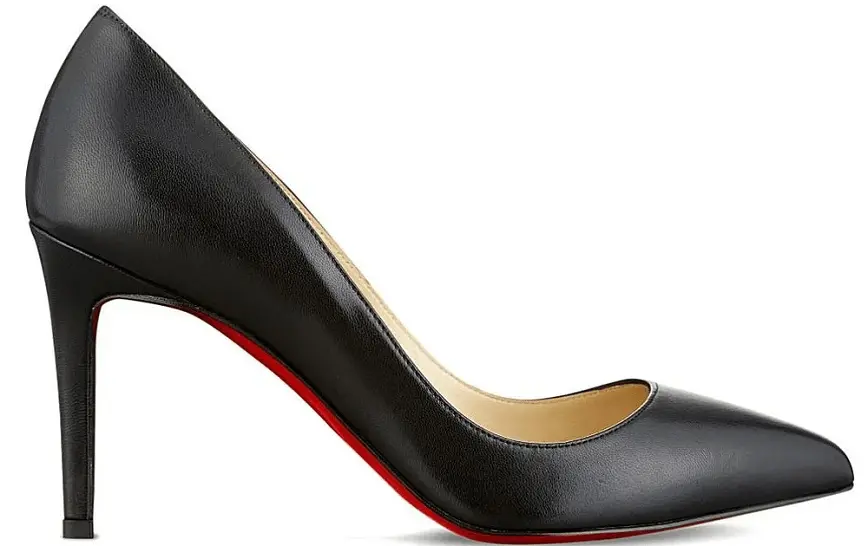 Giày Cao Gót Christian Louboutin Pigalle Nappa Shiny 85 'Black' 3160522BK01