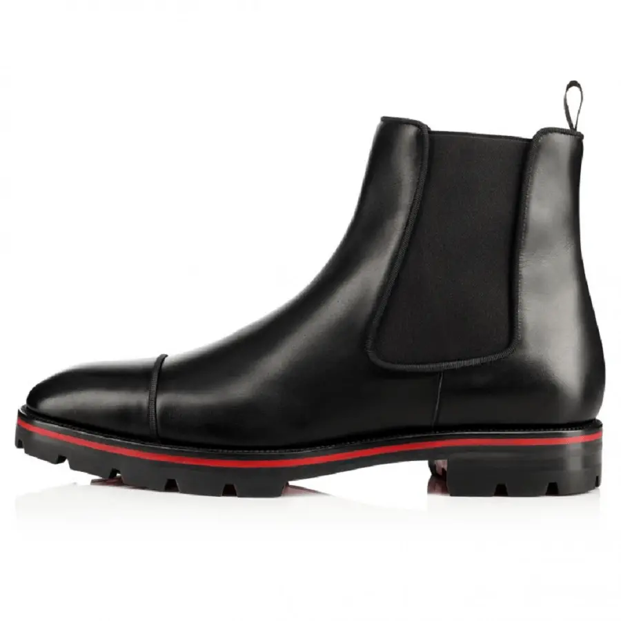 Giày Christian Louboutin Melon Black Calf 'Black' 3161148BK01 - Ảnh 4