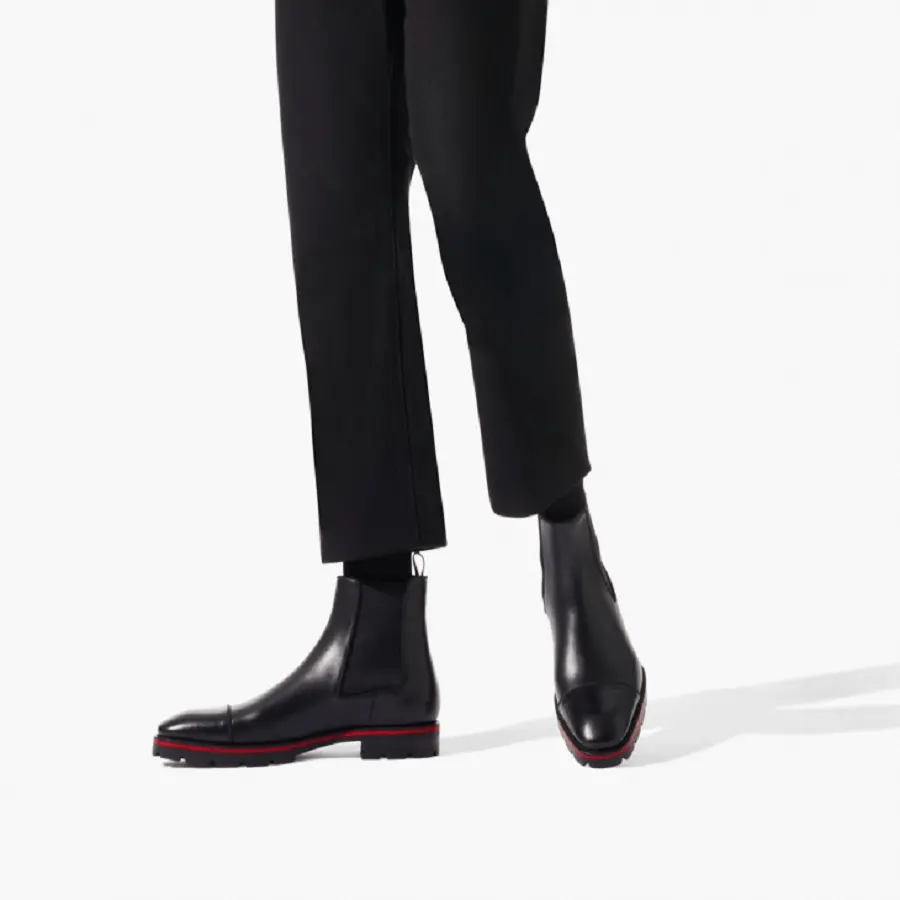 Giày Christian Louboutin Melon Black Calf 'Black' 3161148BK01 - Ảnh 5