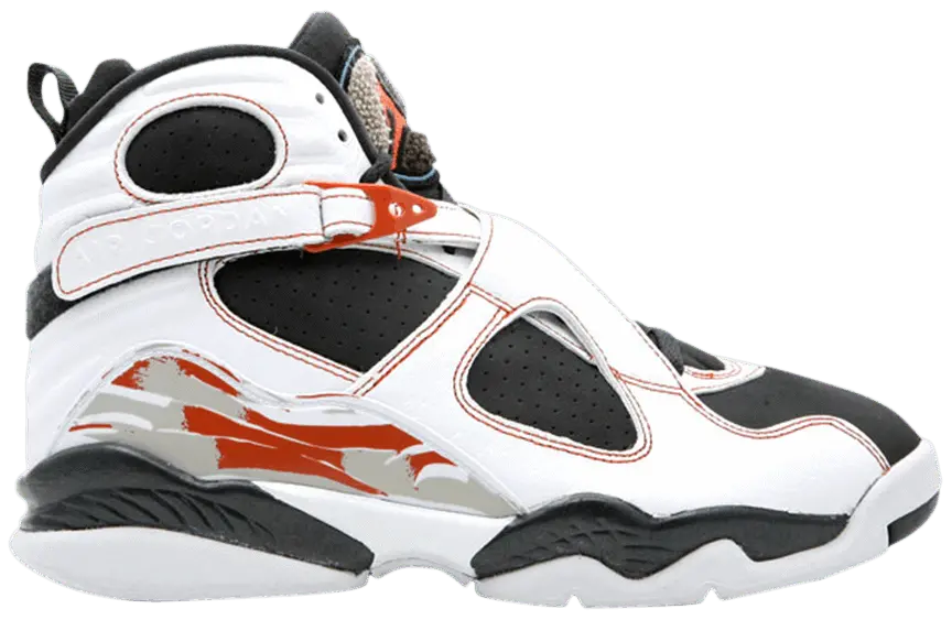 Giày Nike Air Jordan 8 Retro LS 'Black Toe' 317258-104