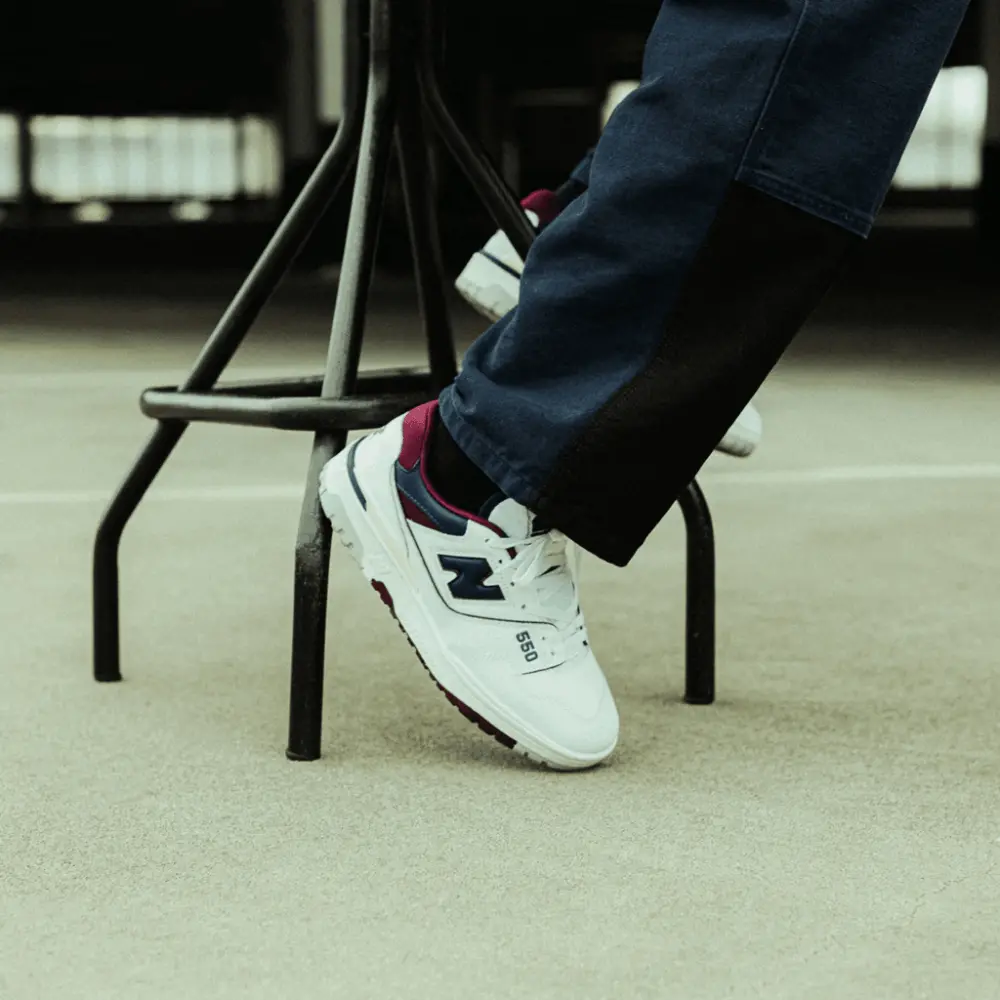 Alternative view of Giày New Balance 550 'Burgundy' BB550NCD