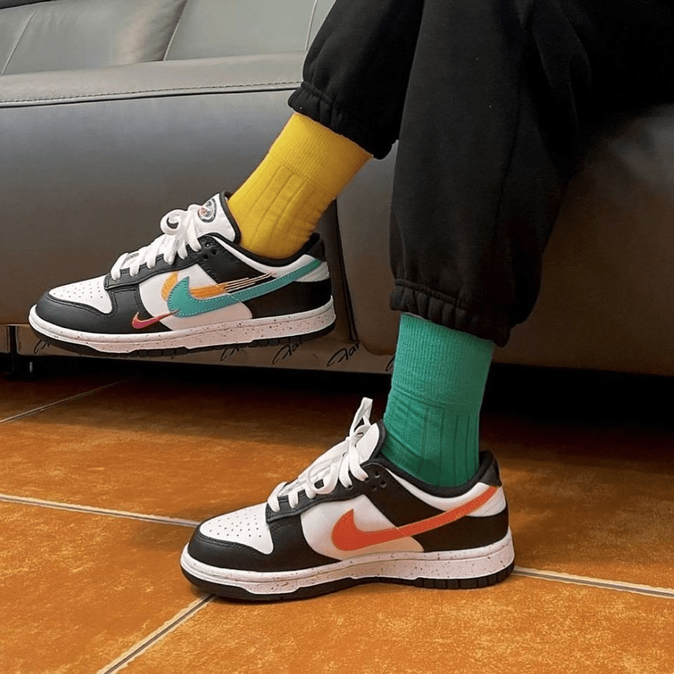 Giày Nike Dunk Low 'White Washed Teal' FD4623-131 - Ảnh 5