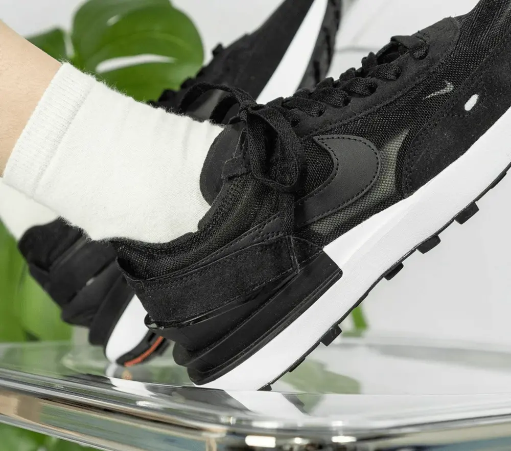 Giày Nike Waffle One 'Black' DA7995-001 - Ảnh 4