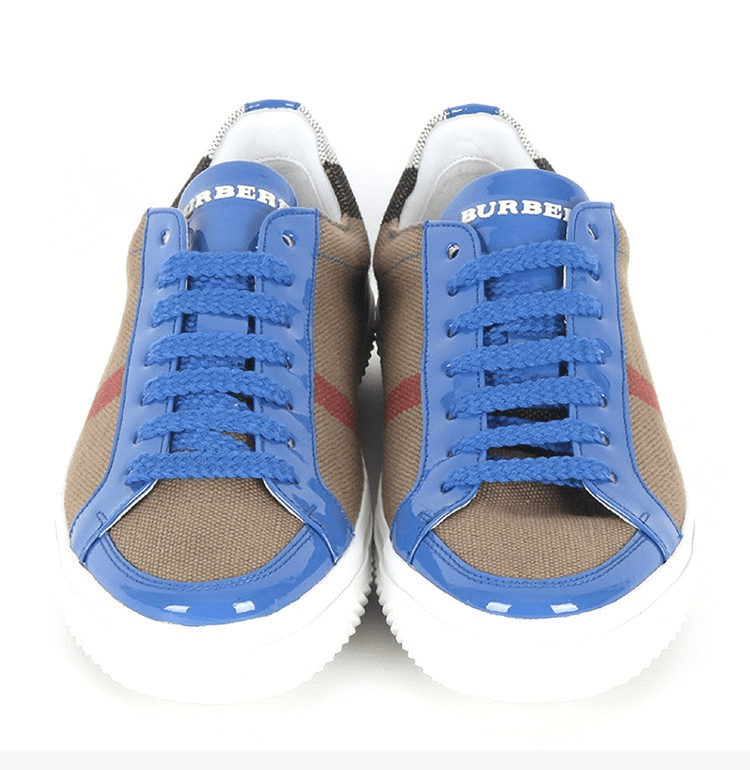 Giày Burberry Ladies Blue Plaid Casual 3941066 - Ảnh 3