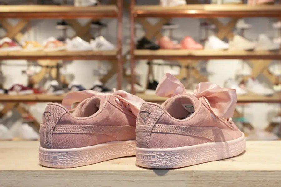 Giày Puma Suede Heart Pebble "Particle Pink" 365210-01 - Ảnh 3