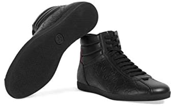 Giày Gucci Original GG Canvas High-top Black 426188-KQWM0-1948 - Ảnh 2