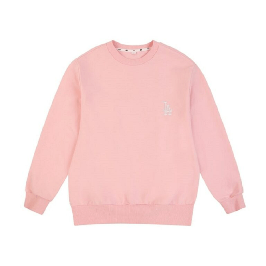 Áo MLB Sweater LA BigLogo Pink 31MT03011-07P