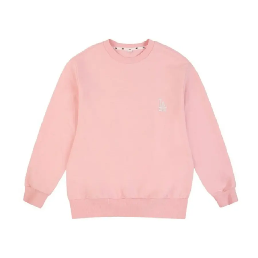 Áo MLB Sweater LA BigLogo Pink 31MT03011-07P