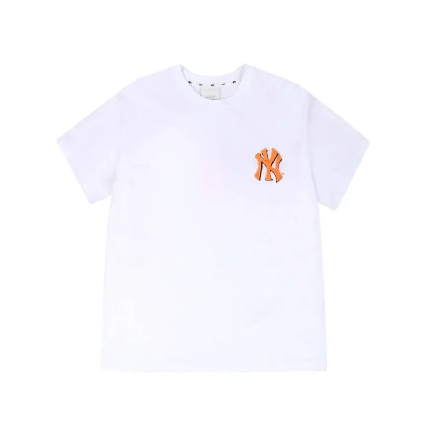 Áo MLB T Shirt New York Yankees White 31TS06031-50W