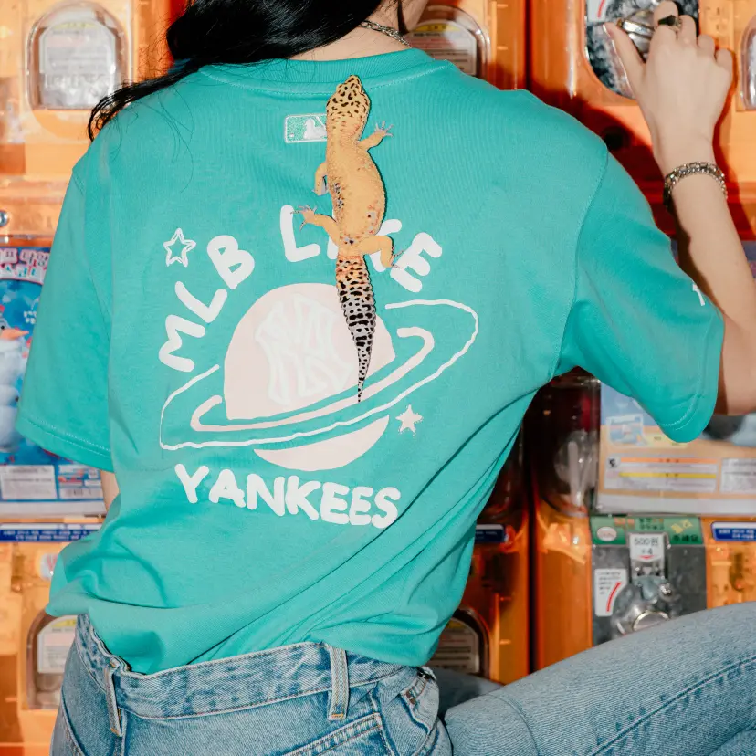 Alternative view of Áo MLB Like Planet T Shirts New York Yankees 31TSP3131-50T