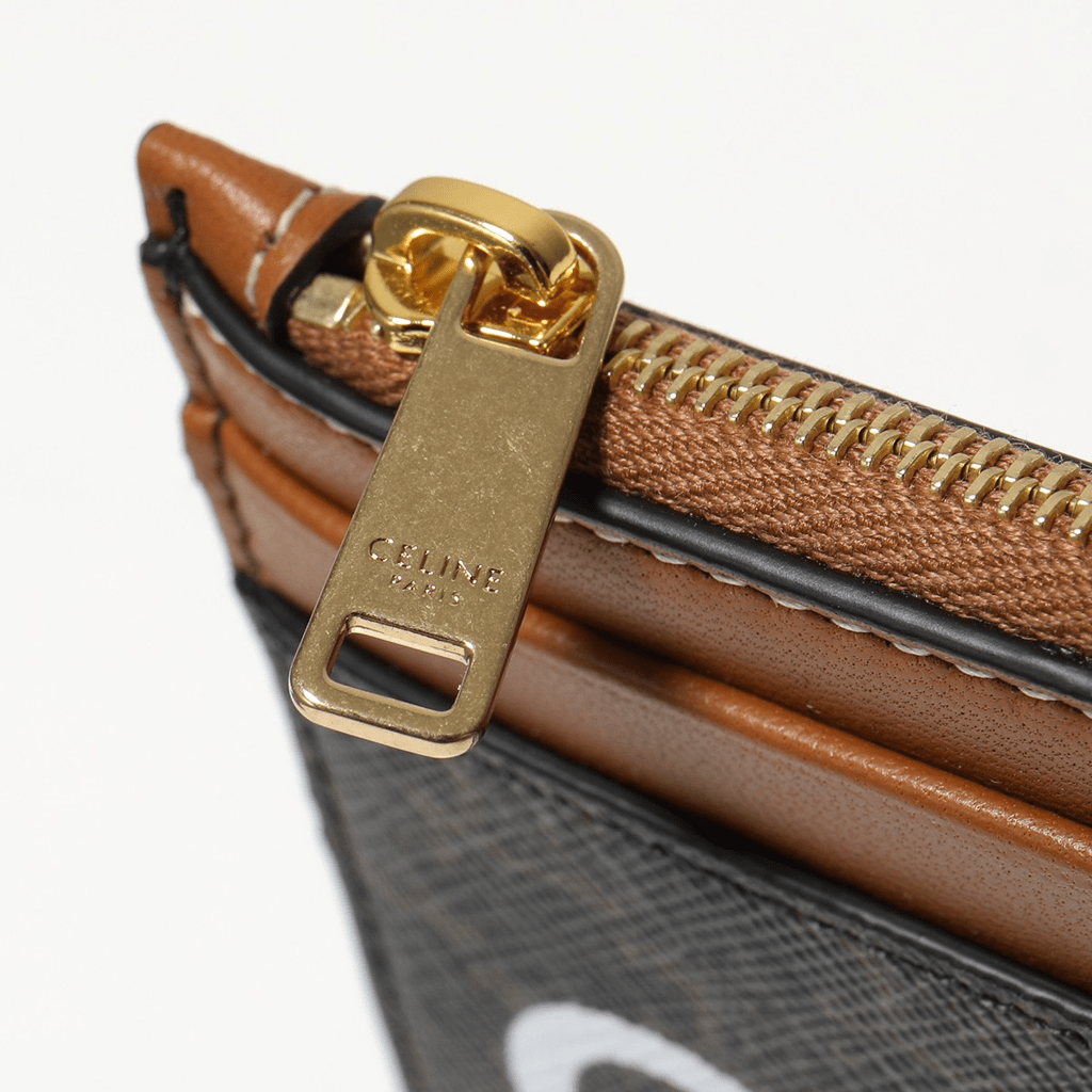 Túi Celine Zipped Lambskin With 'Celine Print' 10F672CQ6-04LU - Ảnh 3