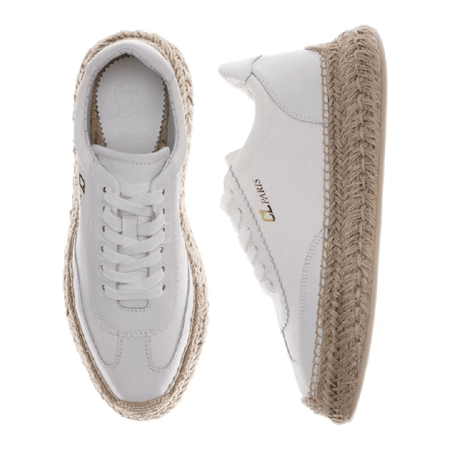 Giày Christian Louboutin Espasneak Low-top 'Canvas' 3210147-W360 - Ảnh 3