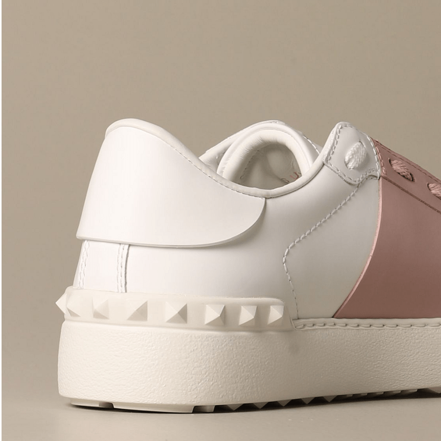 Giày Valentino Wmns Calfskin Leather White UW2S0781BLU834 - Ảnh 4