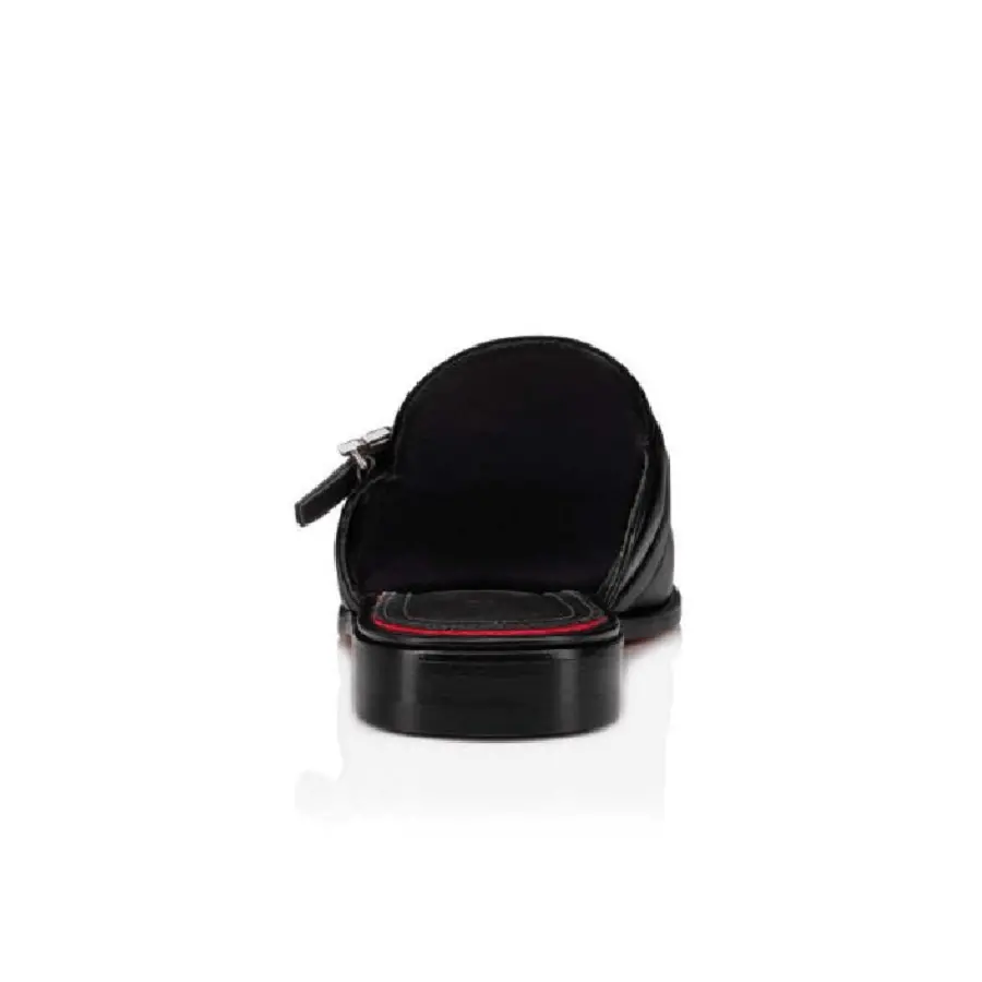 Giày Christian Louboutin Muloman 'Black Calf' 3220328BK01 - Ảnh 3