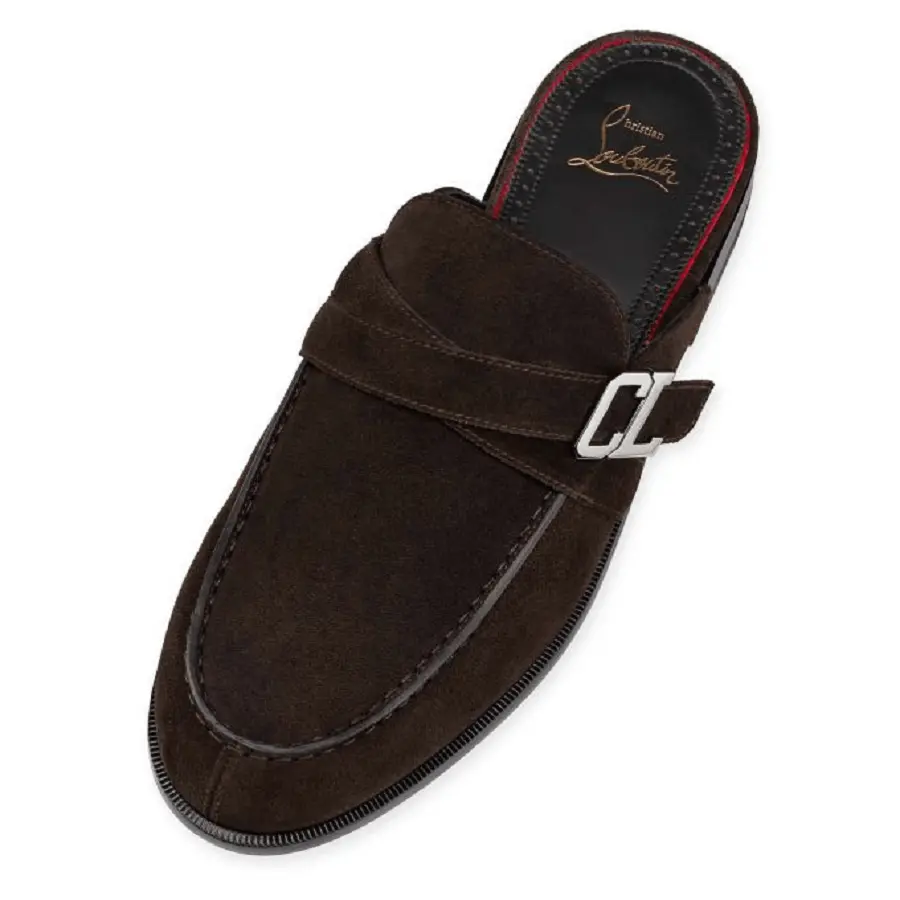 Alternative view of Giày Christian Louboutin Muloman 'Brown Calf' 3220329BW1E