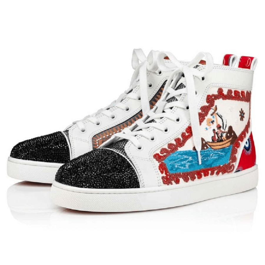 Giày Christian Louboutin No Limit Greek 'Multicolor' 3220426CMA3 - Ảnh 4