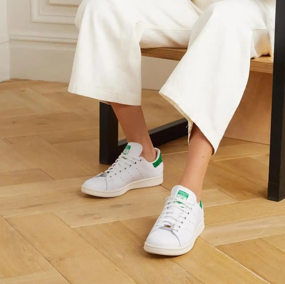 Giày Adidas Swarovski x Stan Smith 'Cloud White Green' FX7482 - Ảnh 7