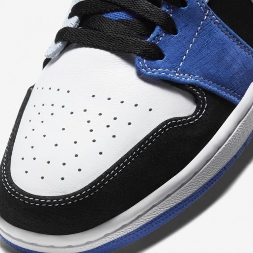 Giày Nike Air Jordan 1 Low 'Black Blue White' DH0206-400 - Ảnh 4