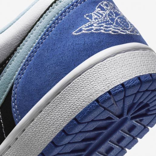 Giày Nike Air Jordan 1 Low 'Black Blue White' DH0206-400 - Ảnh 5