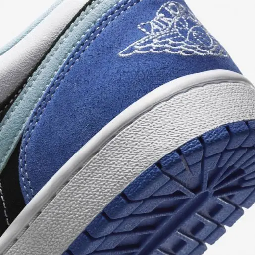 Giày Nike Air Jordan 1 Low 'Black Blue White' DH0206-400 - Ảnh 5