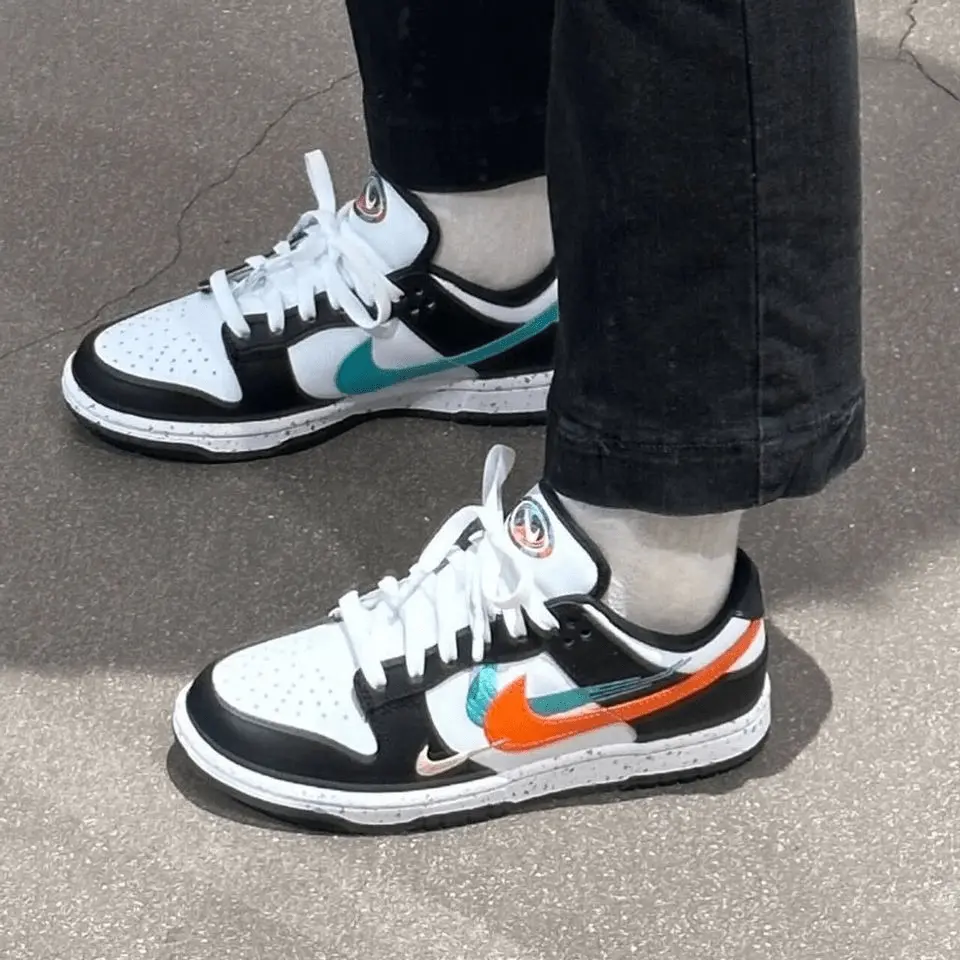 Alternative view of Giày Nike Dunk Low 'White Washed Teal' FD4623-131
