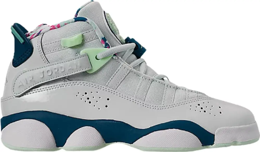 Giày Nike Air Jordan 6 Rings GS 'Green Abyss' 323399-003