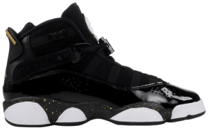 Giày Nike Jordan 6 Rings GS 'Black Metallic Gold' 323419-007