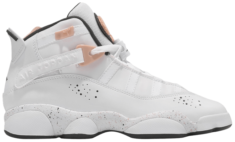 Giày Nike Air Jordan 6 Rings GS 'Arctic Orange' 323419-180