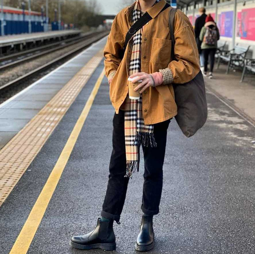 Giày Dr.Martens 2976 Mono Smooth Chelsea Boots 'Black' 25685001 - Ảnh 3