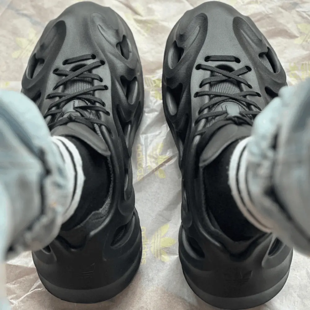 Giày Adidas AdiFOM Q 'Black Carbon' HP6586 - Ảnh 5