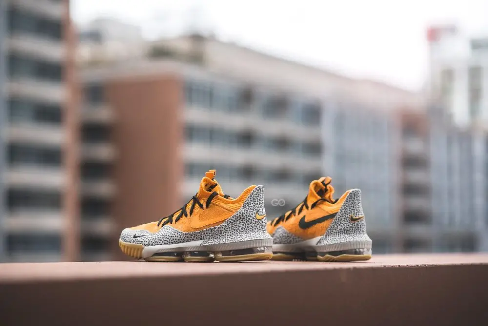 Giày Nike LeBron 16 Low 'Atmos Safari' CD9471-800 - Ảnh 5