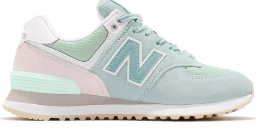 Giày New Balance Wmns B Green Grey White Running Shoes WL574TAB
