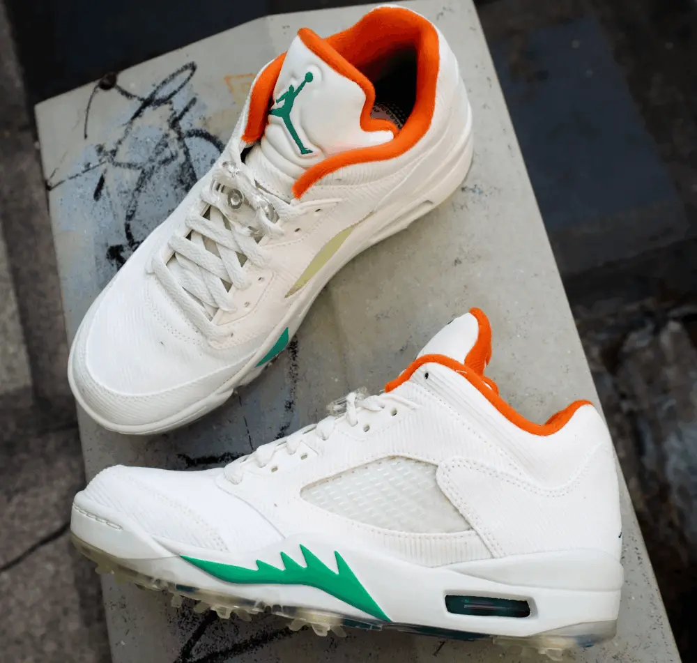 Giày Nike Air Jordan 5 Low Golf NRG 'Lucky And Good' CW4204-100 - Ảnh 3