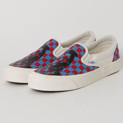 Giày Vans John Van Hamersveld 'White Red Blue' VN000UDFQLT - Ảnh 2