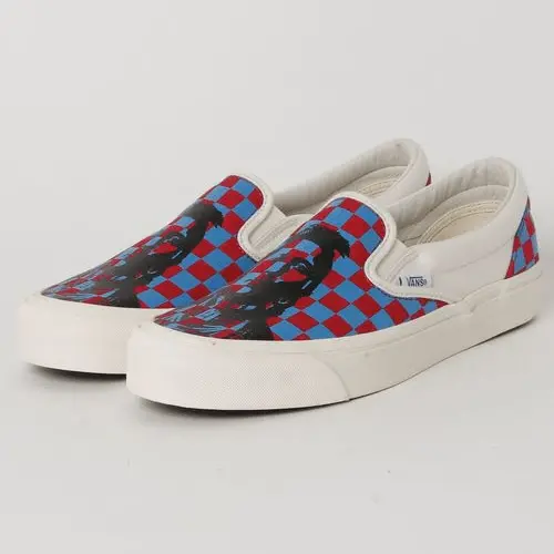 Alternative view of Giày Vans John Van Hamersveld 'White Red Blue' VN000UDFQLT