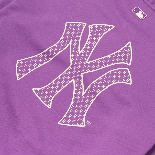 Áo MLB Monogram Bag Big Logo Overfit NY Yankees 3AMTM0114-50LDD - Ảnh 5