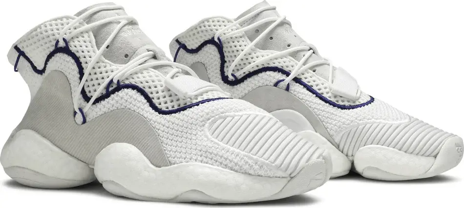 Giày Adidas Crazy BYW LVL 1 'White Purple' CQ0992 - Ảnh 4
