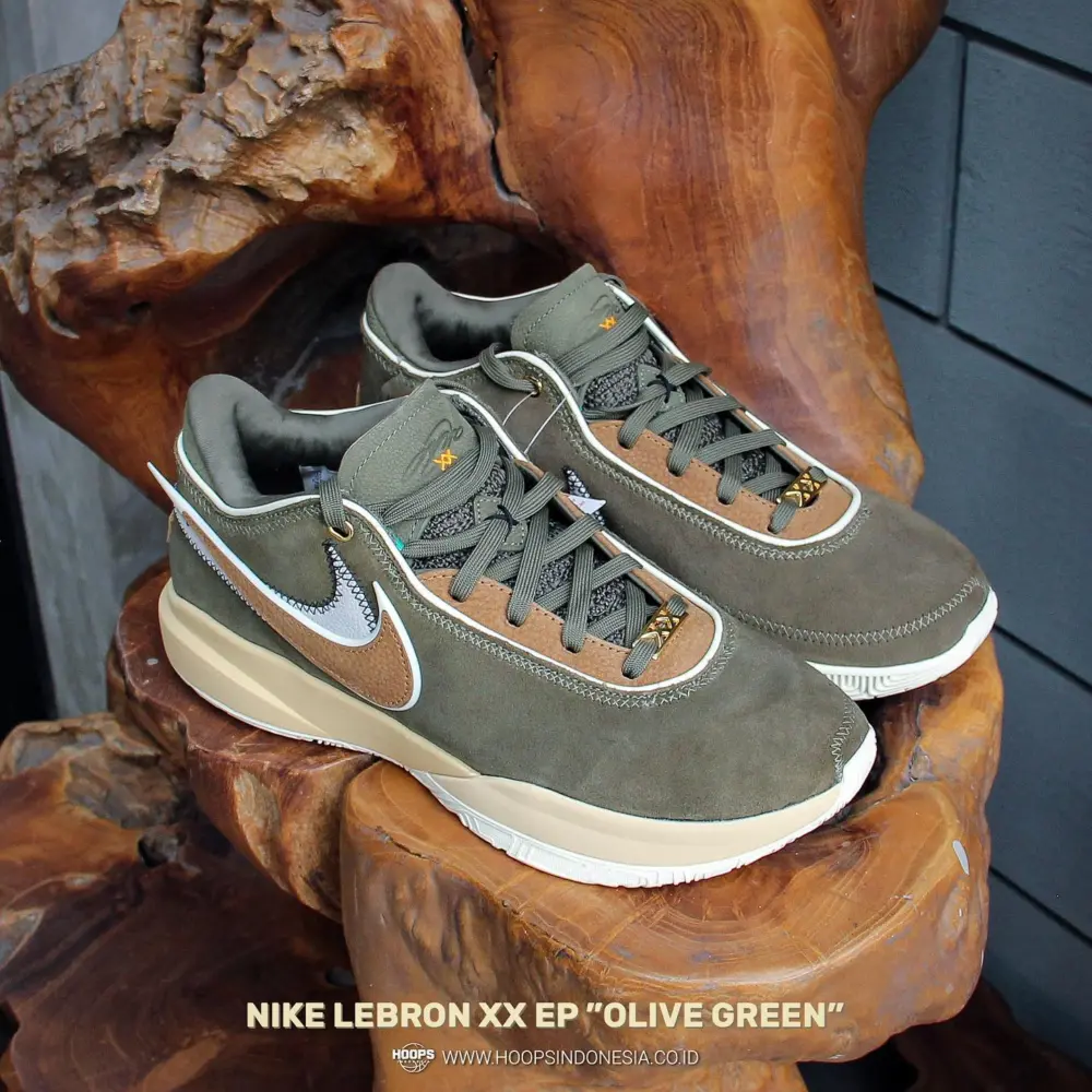Giày Nike LeBron 20 'Olive Green' DV1190-901 - Ảnh 5