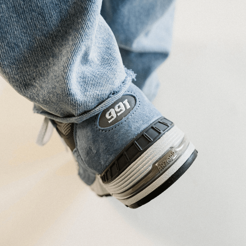 Giày New Balance 991 'Light Blue' W991BGG - Ảnh 4