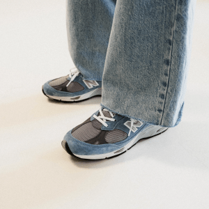 Alternative view of Giày New Balance 991 'Light Blue' W991BGG