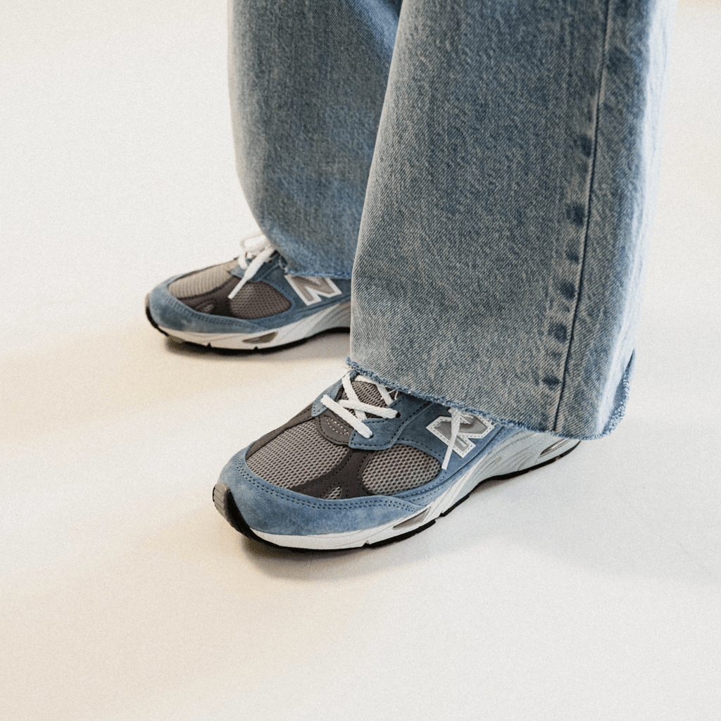 Giày New Balance 991 'Light Blue' W991BGG - Ảnh 2